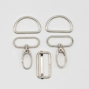 Taschenzubehör Taschen Accessoires Set Metall Breite 3 cm kaufen