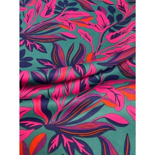 Baumwolle Satin Baumwollsatin abstrakte Muster kaufen