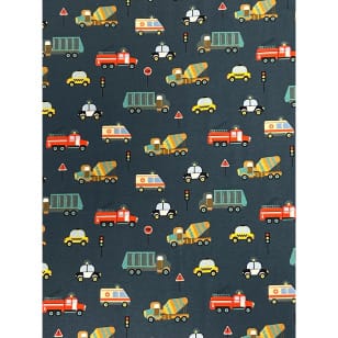 Jersey Stoff Kinderstoff Fahrzeuge ab 50 cm kaufen