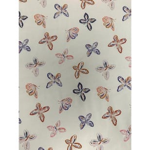 Softshell Jackenstoff Schmetterling Digitaldruck kaufen