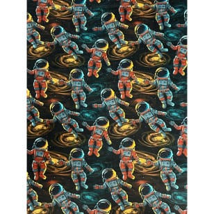 Alpenfleece Muster Astronaut Digitaldruck kaufen