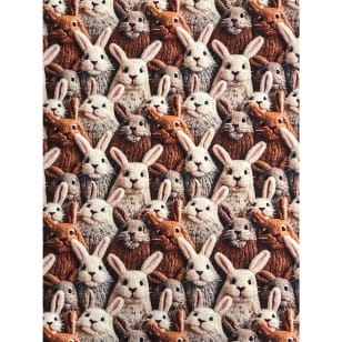 Sweat French Terry Digitaldruck Hase kaufen