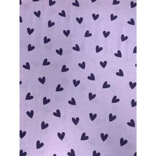 Flanell Stoff Baumwolle Kinderstoff Herzen kaufen