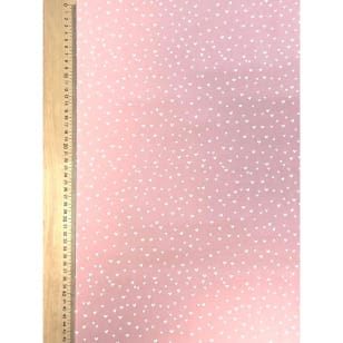 Baumwollstoff Dekostoff Poudre Herzchen kaufen