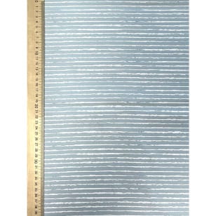 Baumwollstoff Dekostoff Hellblau Streifen kaufen