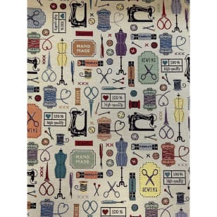 Gobelinstoff Dekostoff Nähutensilien kaufen