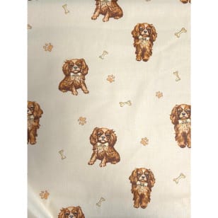 Baumwollstoff Kinderstoff Hunde Breite 160cm kaufen