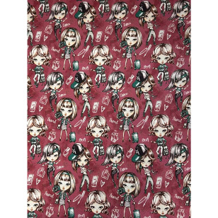 Alpenfleece Muster Girls Digitaldruck Breite 150 cm kaufen