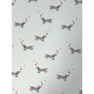 Jersey Stoff Kinderstoff Maritim Hund Digitaldruck kaufen