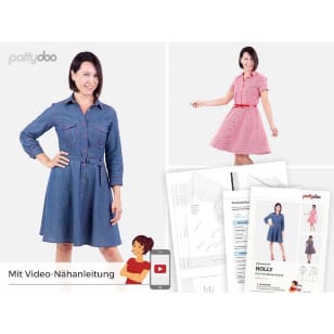 Schnittmuster Holly Damen Blusenkleid by pattydoo kaufen