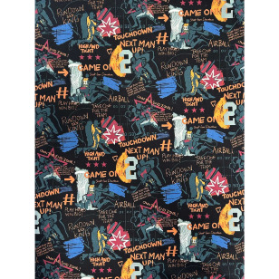 Sweat French Terry Digitaldruck Kinderstoff kaufen