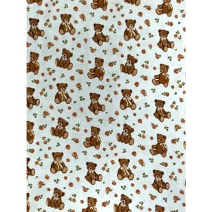 Jersey Stoff Kinderstoff Teddy Bär Digitaldruck kaufen