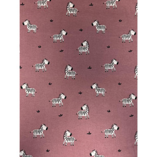 Flanell Stoff Baumwolle Kinderstoff Zebra kaufen