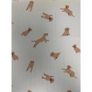 Flanell Stoff Baumwolle Kinderstoff Hund kaufen