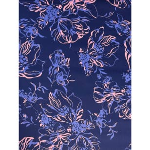 Baumwolle Satin Baumwollsatin Blumen kaufen