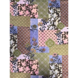 Baumwolle Satin Baumwollsatin Patchwork Blumen kaufen
