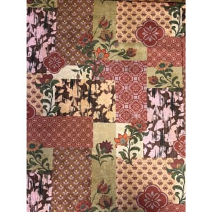 Baumwolle Satin Baumwollsatin Patchwork Blumen kaufen