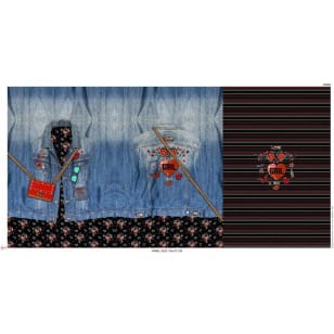 Panel Stenzo Sweatstoff Stoff Kinderstoff kaufen