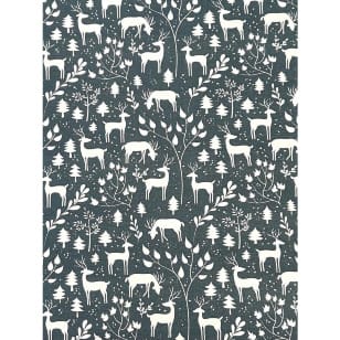 Jersey Stoff Kinderstoff mini Winter Rehe kaufen