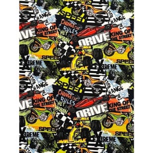 Sweat French Terry Digitaldruck King of the street kaufen