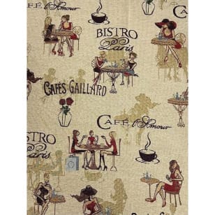 Gobelinstoff Dekostoff Bistro Breite 140 cm kaufen