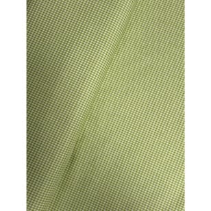 VichyKaro Baumwollstoff Dekostoff 2,5mm lime kaufen