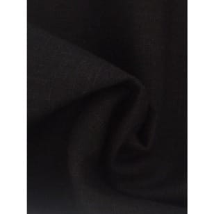 Leinenstoff uni schwarz kaufen