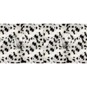 Panel Jersey Stoff Dalmatiner Hund Kinderstoff 0,69m x 1,50m kaufen