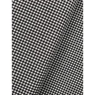 VichyKaro Baumwollstoff Dekostoff 2,5mm schwarz kaufen