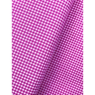 VichyKaro Baumwollstoff Dekostoff 2,5mm pink kaufen