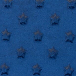 Minky Fleece Sterne Microfleece Stoff Breite 165 cm dunkelblau kaufen