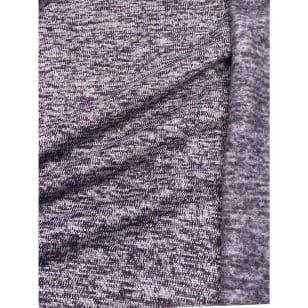 Strickstoff Strickfleece Stoff Fleece meliert violett ab 50cm kaufen