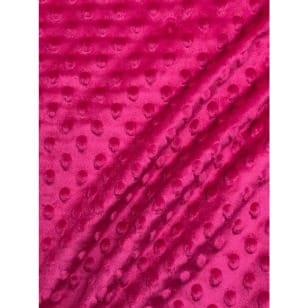 Minky Fleece Noppen Microfleece Breite 150 cm pink kaufen