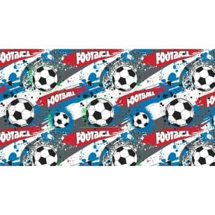 Baumwollstoff Kinderstoff Fußball Breite 160cm ab 50 cm kaufen