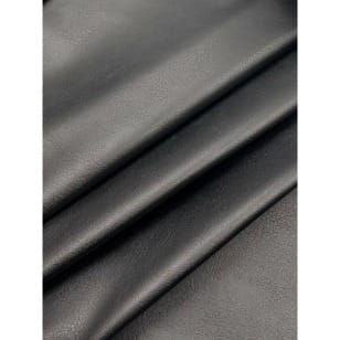 Leder Imitat Stoff Kunstleder Stretch schwarz ab 50 cm kaufen