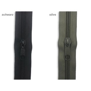 Reißverschluss endlos Spirale 8mm Meterware mit Zipper (2m + 4 Schieber) kaufen