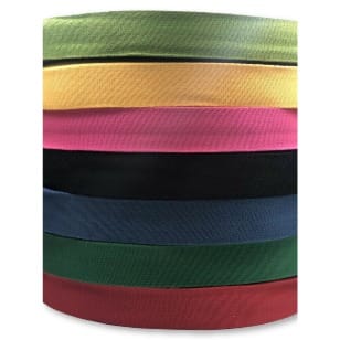 2 m Gurtband 30 mm breit für Taschen Gürtel Leinen 10 verschiedene Farben 