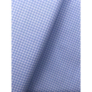VichyKaro Baumwollstoff Dekostoff 2,5mm hellblau kaufen