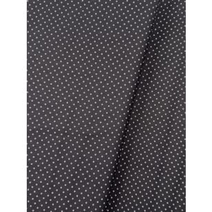 Stoff Punkte Baumwolle Dekostoff Tupfen 1,5mm Breite 150cm schwarz kaufen
