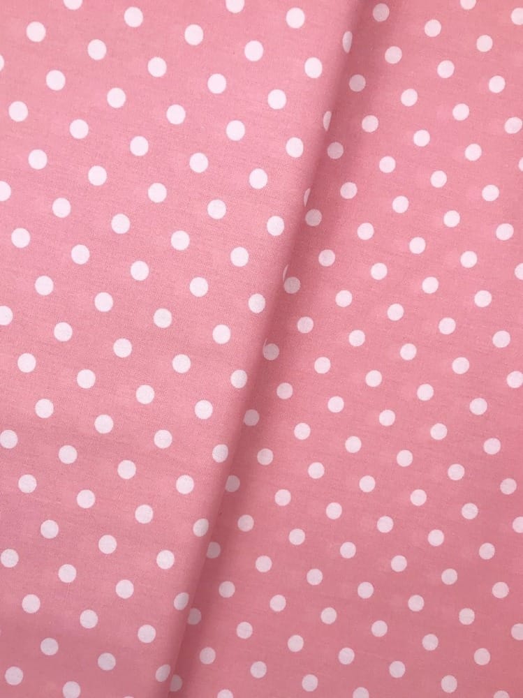 9,60в‚¬/m Baumwollstoffe Hellrosa Stoffe Baumwolle Punkte Sterne Rosa Kinderstoffe 