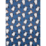 Softshell Jackenstoff Kinderstoff Pinguin