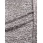 Strickstoff Strickfleece Stoff meliert kiesel