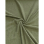 Strickstoff Baumwolle uni angeraut khaki made in Italy 