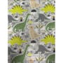 Baumwollstoff Kinderstoff bunte Dinos Breite 160cm 