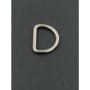 D-Ringe 15mm silberfarbene
