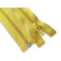 Reißverschluss teilbar Spirale 55 cm gelb