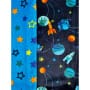 Fleecestoff Teddy Kosmos doppelseitig Breite 150 cm