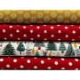 Stoffpaket Stoffset Baumwolle Weihnachten