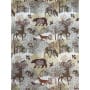 Baumwollstoff Kinderstoff Waldtiere Breite 160cm 