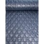 Steppstoff Jackenstoff uni jeansblau